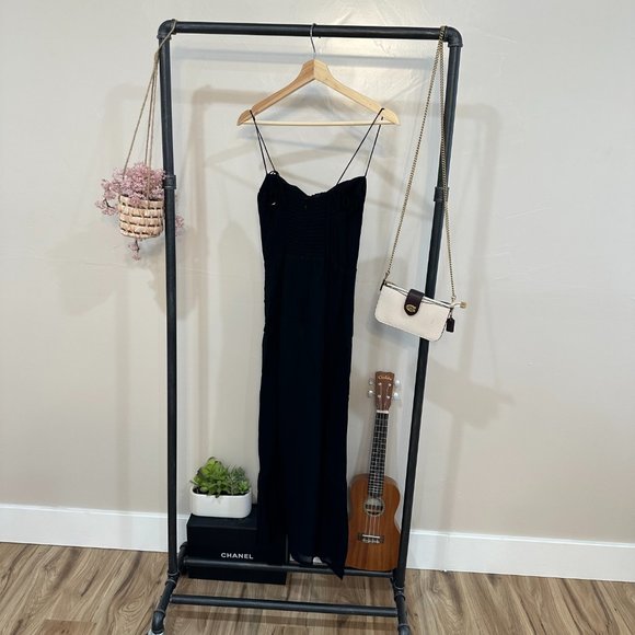 Reformation Juliette Dress in Black - Picture 8 of 9